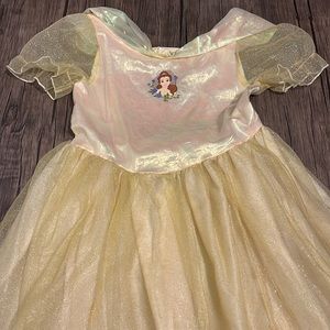 Disney Princess Belle Dress with Tiara and Wand